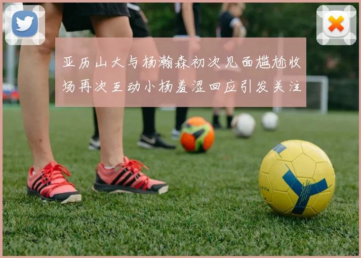 亚历山大与杨瀚森初次见面尴尬收场再次互动小杨羞涩回应引发关注