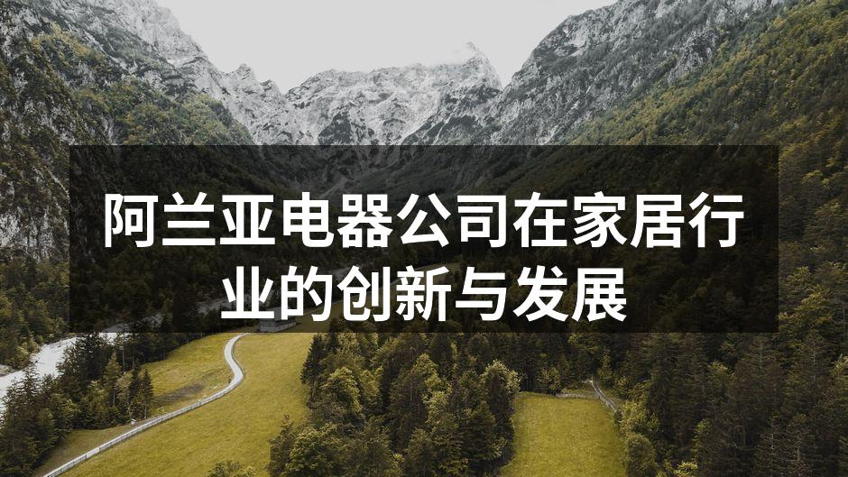 阿兰亚电器公司在家居行业的创新与发展